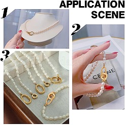 2 шт. 2 цвета 925 застежки из стерлингового серебра STER-AR0001-03