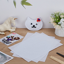 Прямоугольная ткань с вышивкой из ткани без ткани DIY-WH0558-04B