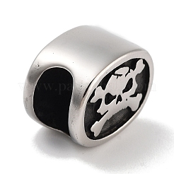 Ретро 304 нержавеющая сталь скользящие подвески/слайдерные бусины STAS-L274-018AS