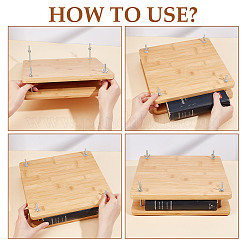 Деревянные распорные инструменты для переплета книг AJEW-WH0270-240