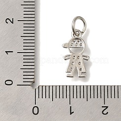 Латунные микро проложить кубического циркония подвески KK-Q001-16P