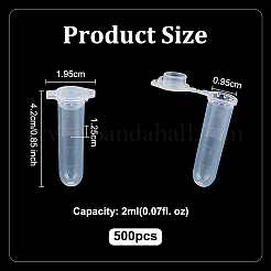 Пластиковая центрифужная пробирка&nbsp;AJEW-WH0695-251C