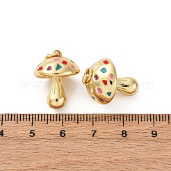 Латунь эмаль подвески&nbsp;KK-Q098-15G-B