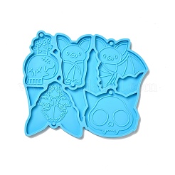 Летучая мышь и череп diy кулон силиконовые Молды&nbsp;SIMO-H004-17