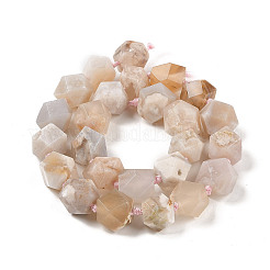 Натуральные вишневые агатовые бусины G-NH0010-E02-01