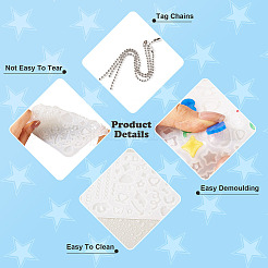 Силиконовые Молды для изготовления подвески в форме сердца и наборы для изготовления железной подвески&nbsp;DIY-TA0011-01