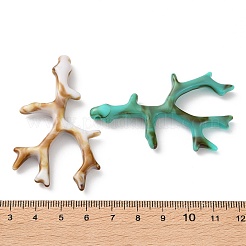 Непрозрачной акриловые большие подвески&nbsp;OACR-Z033-01