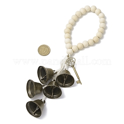 Подвеска на дверь из натурального дерева HJEW-JM03358-01