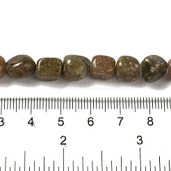 Природные Unakite бисер нитей G-B078-D25-01