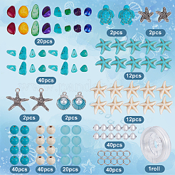 Набор для изготовления браслета из драгоценных камней своими руками DIY-SC0019-95