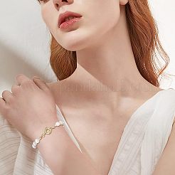 8 шт. 4-х стилевые застежки-крутилки с микропаве из латуни и прозрачными кубическими цирконами ZIRC-CA0001-09