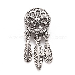 Европейские бусины из нержавеющей стали 304 STAS-I194-13AS