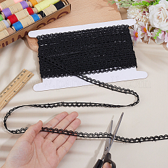 15 ярд кружевной отделки из полиэстера&nbsp;SRIB-MA0001-09B