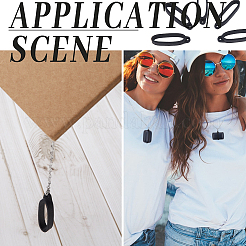 Силиконовый кулон 40 шт. SIL-GF0001-46