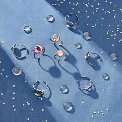 Набор для самостоятельного изготовления плоских круглых манжетных колец DIY-UN0003-46