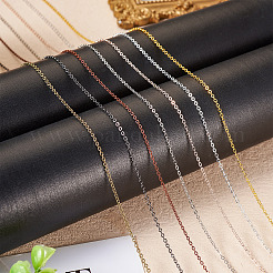 Железные плоские кабельные цепи с латунным покрытием CH-TAC0007-01RG