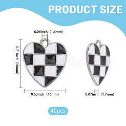 40 шт. Подвески из сплава с эмалью&nbsp;FIND-CA0011-36