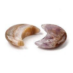 Подвески из натурального аметиста и кружевного агата&nbsp;G-A244-08E