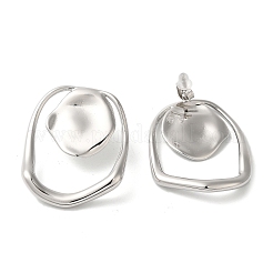 Женские серьги-гвоздики из нержавеющей стали EJEW-C110-02P