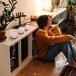 6 шт. Деревянная подставка для демонстрации двух размеров для маленького мяча&nbsp;ODIS-FG0001-98