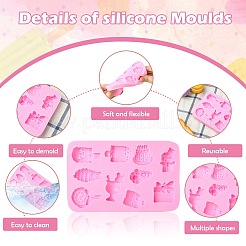 2шт силиконовые Молды для торта своими руками&nbsp;ST-CJ0007-70