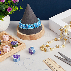 2 рулон ниток для бисероплетения из полиэстера со специальным покрытием&nbsp;OCOR-NB0002-06G