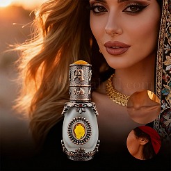 1 шт. 15 мл ретро пустые стеклянные флаконы-капельницы&nbsp;AJEW-DJ0004-54