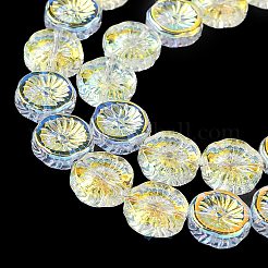 Полугальванизированная краска для запекания стеклянные бусины нити&nbsp;EGLA-K061-11A-AB07