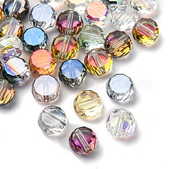 50 шт. Гальванические стеклянные бусины&nbsp;EGLA-FP0001-02