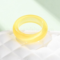 Cat Eye палец кольца RJEW-G363-01A-16