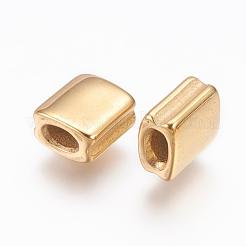 Бусины из нержавеющей стали 304&nbsp;STAS-E130-02G