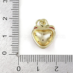 Латунные микро проложить кубического циркония подвески&nbsp;KK-D409-48G-01