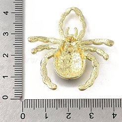 Подвески из сплава с черной эмалью в готическом стиле&nbsp;LS-PALLOY-R157-06G-01B