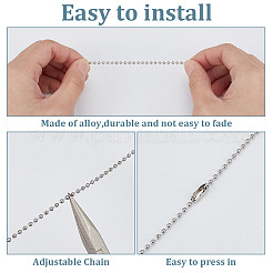 10 шт. 2 цвета вентилятор из нержавеющей стали 304 подвески для потолочного вентилятора удлинители тяговой цепи PALLOY-HY00056