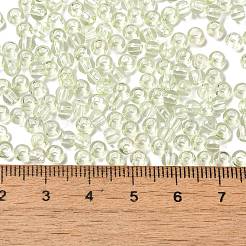 Стеклянные бусины прозрачных цветов&nbsp;SEED-P007-02A-06