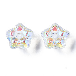 Прозрачные стеклянные бусины&nbsp;GGLA-S054-011C-01