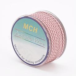 Экологически чистый плетеный кожаный шнур&nbsp;OCOR-L035-3mm-E04