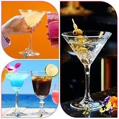 Подвески для бокалов для вина из сплава бабочки с эмалью AJEW-SC0002-38