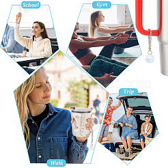 4 шт. подвесные украшения из нержавеющей стали 304&nbsp;HJEW-UN00013