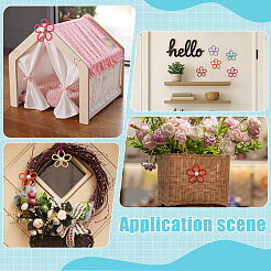 6 шт. хлопчатобумажный плетеный шнур&nbsp;AJEW-BC00028