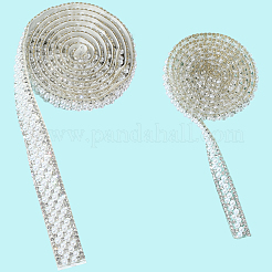 3 ярд 3 стиля самоклеящиеся искусственные жемчужины из АБС-пластика со стразами горячей фиксации DIY-CY0001-88