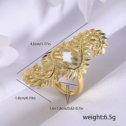 Латунные регулируемые кольца на палец для женщин&nbsp;AX2322