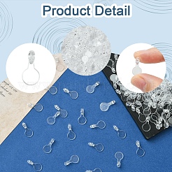 200шт прозрачные акриловые подвески TACR-FS0001-52