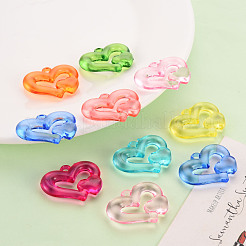 Прозрачные акриловые бусины TACR-S154-57B