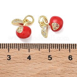 Латунные микро проложить кубического циркония подвески&nbsp;KK-B170-13G