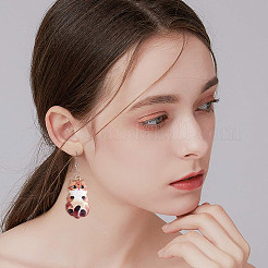 48шт 6 стиля подвески из сплава с эмалью&nbsp;ENAM-DR0001-05