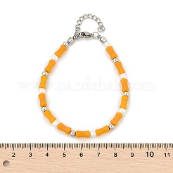 Браслеты из нержавеющей стали 304 для женщин BJEW-M056-08P-01