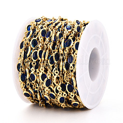 Латунные овальные звенья цепи&nbsp;CHC-N023-04C-G