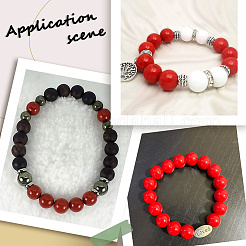 Непрозрачные акриловые бусины&nbsp;MACR-SP0001-85B