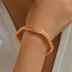 Женские браслеты из латуни в ближневосточном стиле с листьями&nbsp;QP3083